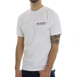 T-SHIRT HALF FACE ICON BIANCO